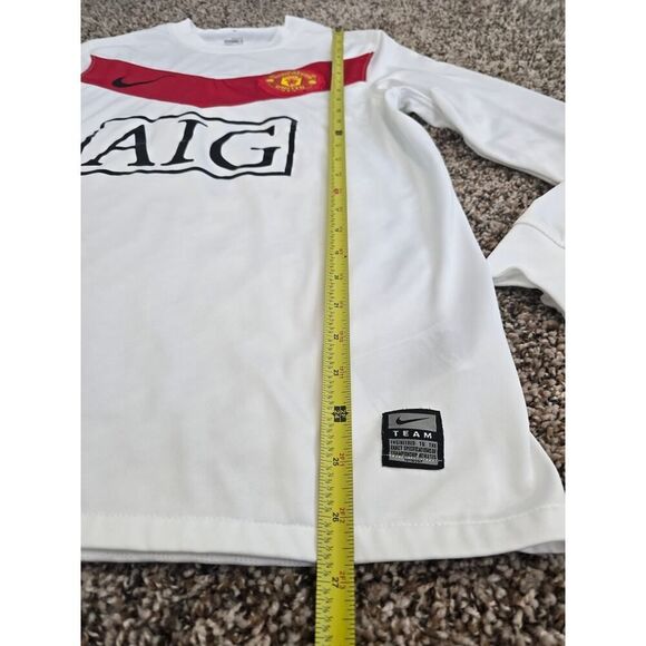 Authentic 09–10 Nike Man United Goalkeeper Jersey Van Der Sar #1 Size S Retro - Picture 11 of 11